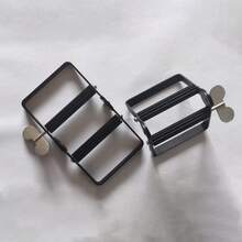 1pc Aluminum Toothpaste Squeezer, Prevent Toothpaste Waste, Essential For Back To School, Travel & Vacation, Women's Hair Accessory, Hairstylist Tool, Hair Dryer, Hair, Hairstyling Tool, Hair Care Product, Hair Accessory, Hair Care, Curling Brush - Black - View 5