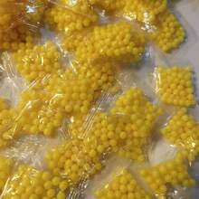 黄色塑料硬弹丸，户外玩具枪通用配件，耐磨防震，适合战斗使用 - 彩色 - 查看 1