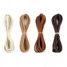 Leather String Suede Cord Leather Cords Rope String For Jewelry Making Necklace Bracelet Art Crafts Beading 4 Colors3mm X 2.2 Yard - 如圖 - 查看 2