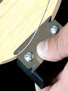 Bärbar manuell träskärare med ergonomiskt handtag - Multifunktionell kantslip och polermaskin för trä, PVC, ABS, MDF - Runda hörn och professionell ytbehandling Gör-det-själv-träbearbetningsverktyg | Bekvämt handtag | Slitstarkt - Multifärgad - Visa 6