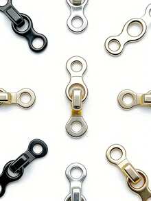 2/1 par de broches de presión metálicos invisibles - Cierre de gancho y ojal, adecuado para pantalones y trajes chinos, botones invisibles ajustables para ropa y chaquetas, ganchos metálicos para cuello, ganchos para pantalones, chaquetas de cuero y abrigos de piel, broches a presión invisibles para evitar que se vean los ganchos expuestos - Multicolor - Ver 5