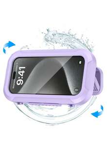 Waterproof Phone Case For Shower, Bathroom, Kitchen, Hands-Free Touchscreen Phone Holder, No Drilling Required