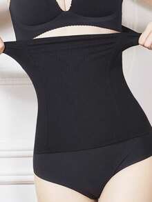 无缝束腰带，塑身衣，收腰带，隐形收腹，胸部支撑 - 彩色 - 查看 1