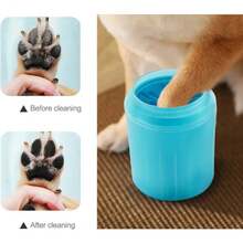 1pc Oot Washer Cup,2 In 1 Portable Silicone Scrubber Brush Feet Large Breed Muddy Paw,New Dog Essentials