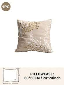 1pc/2pcs/4pcs Polyester Floral Pattern Pillowcase (Pillow Insert Not Included), Soft & Comfortable, Suitable For All Seasons - Multicolor - View 28
