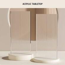 Foldable Bamboo Side Table, Durable TV Tray Nightstand, Suitable For Living Room And Bedroom, Portable Design, Modern Bohemian Style, Space-Saving, Applicable For Living Room, Balcony And Patio, Made Of Durable Materials - Multicolor - View 4