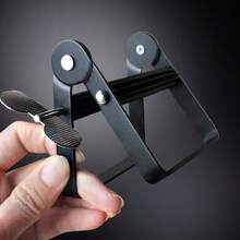 1pc Aluminum Toothpaste Squeezer, Prevent Toothpaste Waste, Essential For Back To School, Travel & Vacation, Women's Hair Accessory, Hairstylist Tool, Hair Dryer, Hair, Hairstyling Tool, Hair Care Product, Hair Accessory, Hair Care, Curling Brush - Black - View 4