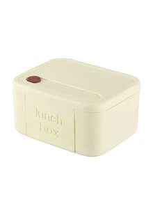 صندوق غداء من الفولاذ المقاوم للصدأ، صندوق بنتو قابل للتثبيت للعمل والمدرسة، حاوية وجبة محمولة، صندوق غداء متعدد الطبقات، حامل غداء جديد، صندوق غداء محكم الإغلاق وحافظ للحرارة - أصفر - مشاهدة 9