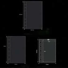 A7/A6/M5尺寸活页纸，每包5/10张，适用于贴纸书、笔记本、宠物贴纸、拼贴画、贴纸、泡泡贴纸、3D贴纸和极客活动。 - 彩色 - 查看 6