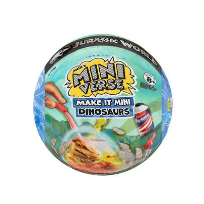L.O.L.SURPRISE! Caja ciega de huevo de dinosaurio Miniverse DIY, juguete en miniatura que desarrolla la motricidad fina, perfecto para jugar. Ideal como regalo de cumpleaños o regalo de Navidad.