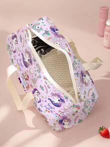 1 Stück personalisierter Namens-Muster Reisekoffer, kann nach Ihrem individuellen Design angepasst werden, geeignet für Kinder und Jugendliche, Mädchen- oder Jungen-Namen für Reise-Gepäck drucken, unverzichtbares Reiseutensil