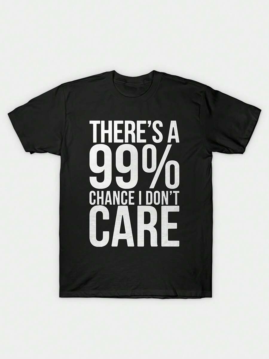 Casual Attitude 99 Probability Print - Black - View 1
