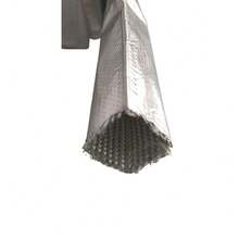 15cm, 60cm, 120cm, 200cm, 300cm Stainless Steel Exhaust Pipe Aluminum Foil Fiberglass Insulation Sleeve Kit, Suitable For RV Heater - GRG - View 5