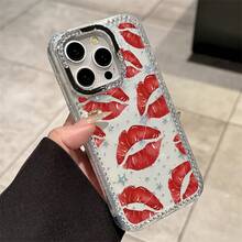 Funda para iPhone 17 Air/16e/15/14/13/12/11 Pro, Pro Max, Plus, funda suave de TPU, marco transparente con diseño de diamante, mejora la textura del teléfono, lujo discreto - transparente - Ver 3