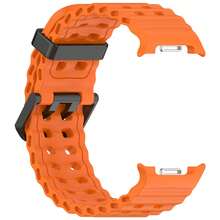 Seamless Silicone Watch Band Strap, Suitable For Galaxy Watch Ultra 47mm Smart Watch Accessories - Multicolor - View 4