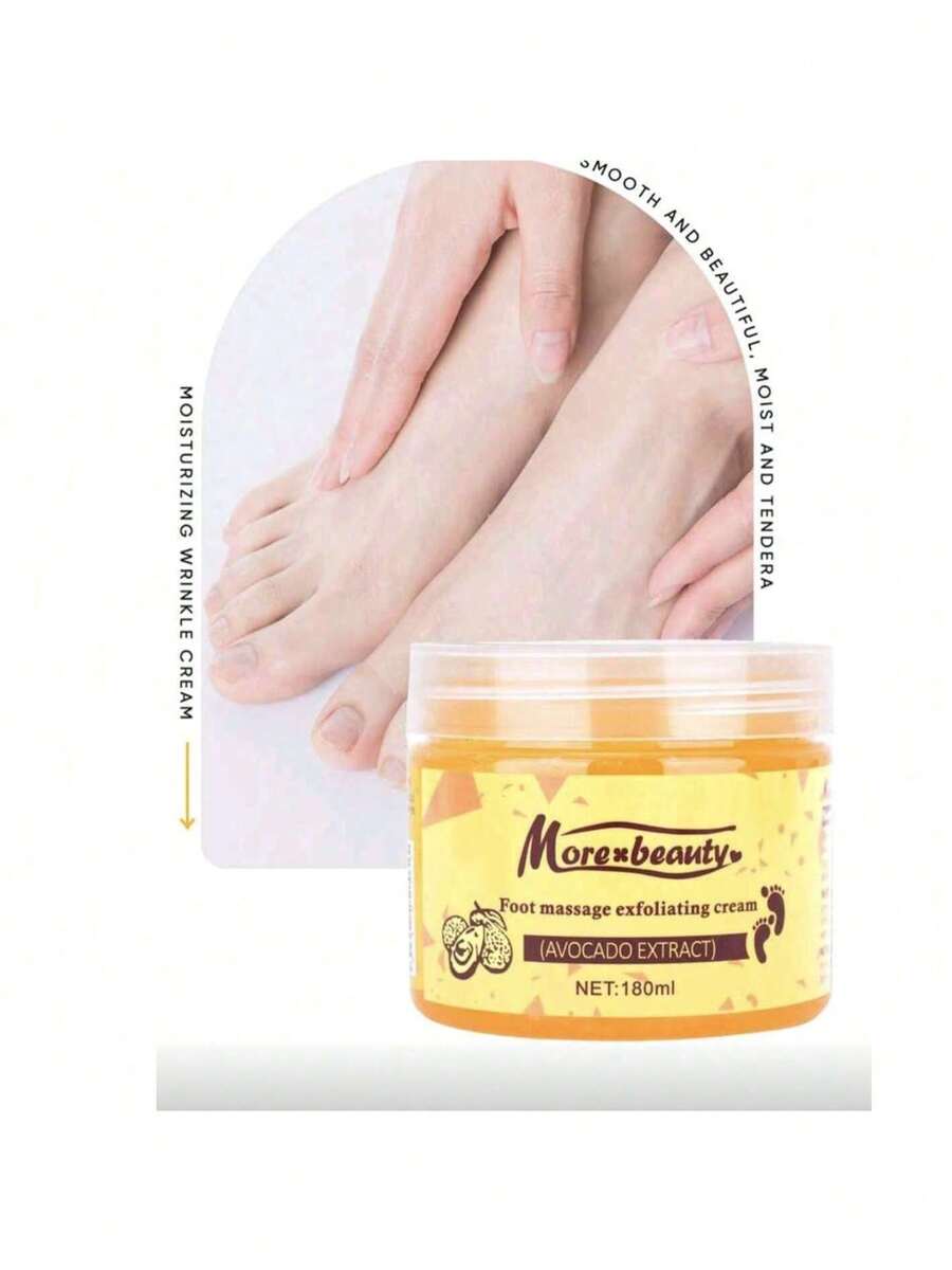 Crema exfoliante de eliminación suave de células muertas de la piel, - Naranja - Ver 1