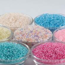 100pcs Shinny Glass Seed Beads,12 Candy Colors Seed Beads 4mm Frosted Glass Beads Round Beads Mini Spacer Beads Kit Waist Beads For Earring Bracelet Necklace Key Chain Crafts Jewelry Making