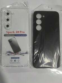 This Black Phone Case Has Shock-Absorbing Function, Built-In Air Cushion Protection, And Is Compatible With Multiple Models, Such As Infinix Hot 60 Pro+, 15T 5G, 15T PRO 5G, 17, Poco C71 4G, Nova 14 Pro, Nova 14 Ultra, Honor X9d, Honor 400, 400 Lite, 400 Pro. - Black-matte - View 23