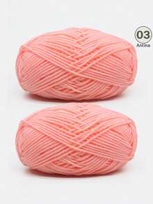 1/2支 5股混色乳白色腈纶纱线，50克/支，柔软多用途，中等粗细的乳白色纱线 - 非常适合手工编织、手工织造、DIY工艺品，可用于DIY钩编包、手提袋、围巾、帽子、毛衣、衣服、拖鞋、鞋子、玩偶、靠垫、钩编毯子、手工钩编项目、DIY小礼物、情人节礼物。