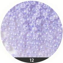 100pcs Shinny Glass Seed Beads,12 Candy Colors Seed Beads 4mm Frosted Glass Beads Round Beads Mini Spacer Beads Kit Waist Beads For Earring Bracelet Necklace Key Chain Crafts Jewelry Making