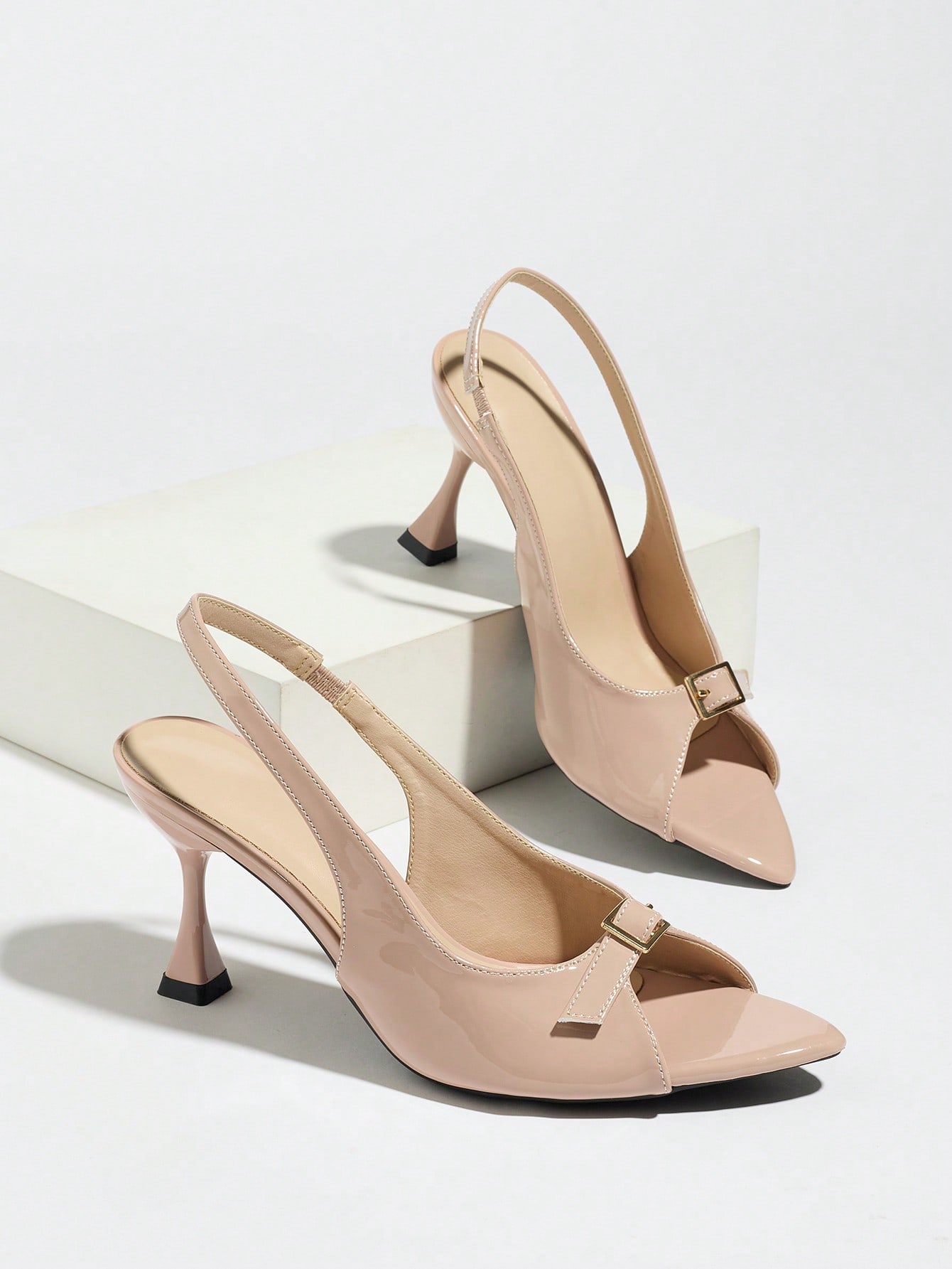 كعب عالي للنساء، مناسب للربيع والصيف والخريف وحفلا...