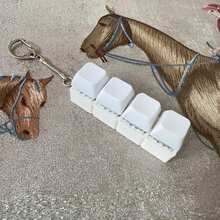 1pc 4-In-1 Keyboard Shaped Stress Relief Keychain, With Portable Clip, Cute & Soothing Small Pendant, Can Be Hung On Keys/Bags - Multicolor - View 6