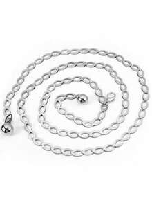 1pc Plus Size Women's Geometric Pattern Waist Chain, Stylish Design - Fashionable And Versatile, Ideal For Daily Outfit Decoration, Suitable For Dresses, Formal Wear, Parties, Gatherings, Also Makes A Great Birthday Gift. - Sunflower Seed Chain - View 9