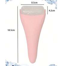 Con lăn massage mặt 3D bằng silicon: Dụng cụ chăm sóc da mặt dạng con lăn ngọc bích - Massage mặt, mắt, cổ, làm giảm nếp nhăn, con lăn lạnh, massage mặt bằng con lăn lạnh, giảm bọng mắt, chăm sóc da, giảm nếp nhăn, quà tặng con lăn massage mặt, bộ quà tặng chăm sóc cá nhân unisex - Hồng - Xem 6