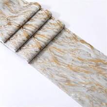 Marble Texture Wallpaper - Modern, Minimalist Contact Paper, Suitable For Bedroom, Living Room, Bar, Dining Area - Retro Style Decor - Champagne - View 5