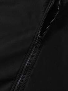 Boys' Mesh Patchwork Hooded Windbreaker Jacket, Versatile Casual Comfortable Breathable Outerwear For Spring, Summer & Autumn - Black - View 4