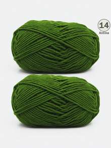 1/2支 5股混色乳白色腈纶纱线，50克/支，柔软多用途，中等粗细的乳白色纱线 - 非常适合手工编织、手工织造、DIY工艺品，可用于DIY钩编包、手提袋、围巾、帽子、毛衣、衣服、拖鞋、鞋子、玩偶、靠垫、钩编毯子、手工钩编项目、DIY小礼物、情人节礼物。