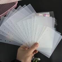 A7/A6/M5尺寸活页纸，每包5/10张，适用于贴纸书、笔记本、宠物贴纸、拼贴画、贴纸、泡泡贴纸、3D贴纸和极客活动。 - 彩色 - 查看 4