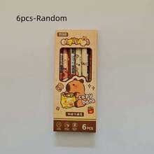 精致可爱的卡通可擦凝胶笔，随机图案。适用于办公、学习和书写。礼盒装，包含多支笔，可作为学生文具、小奖品。书写流畅速干，是日常书法练习的理想之选。可擦凝胶笔适合亲子教育，男女学生均可使用。 - 彩色 - 查看 12