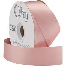 Berwick Offray 1.5 Wide Double Face Satin Ribbon Pink Blush Pink 50 Yds - Rubor rosa - Ver 4