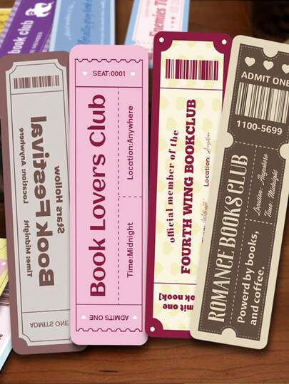 30PCS Cute Bookmarks Set Funny Bookmark Sets For Women Bookish Page Markers Book Clubs Lovers Dark Romance Anti Social Fantasy Thriller True Crime Booktok Club Readers Cards Accessories Supplies Gifts