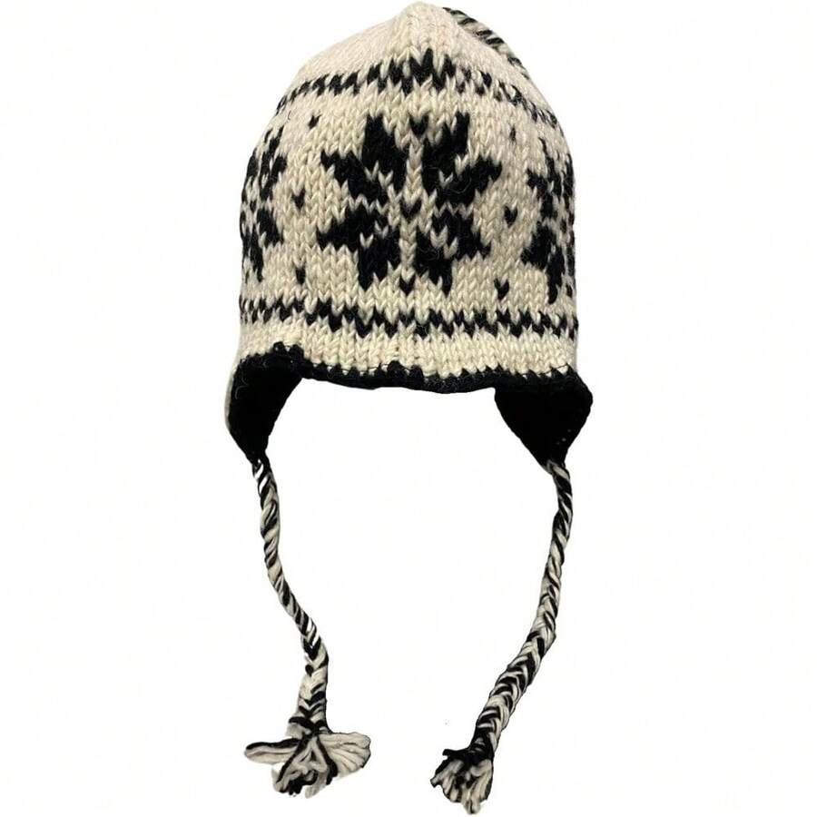 Women Other Hats - Blanco (White Snowflake) - View 1