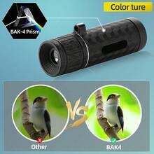 Outdoor Portable Mini Monocular Telescope, Concert Telescope - Black - View 7