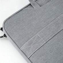 1pc Lightweight Laptop Bag, Slim Business Briefcase Fits 11/13/14/15 Inch Laptops, Full Zip, Unisex, Large Capacity Document Bag, Portable Multifunctional Office File Bag, Data Conference Bag, Laptop Sleeve, Business Briefcase