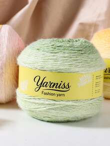 200克/袋 秋冬渐变彩虹色粗毛线，80%腈纶，20%尼龙，手工DIY编织材料，适用于编织、钩织时尚毛衣、披肩、外套、发带、帽子、配饰等。 - 彩色 - 查看 7