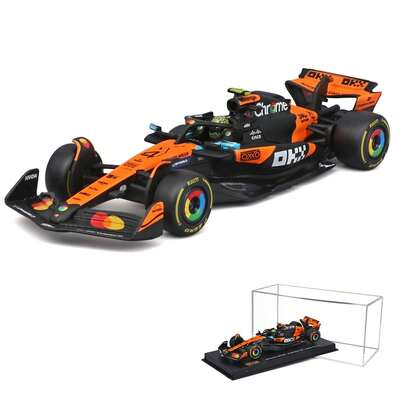  Burago 1:43 Scale F1 McLaren F1 MCL39 2025 #4 Lando Norris With Base And Display Case