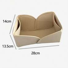 适用于 Lindy 26 的袋中袋钱包内衬毛毡包收纳袋，适用于 Lindy 30 的毛毡手提包内衬