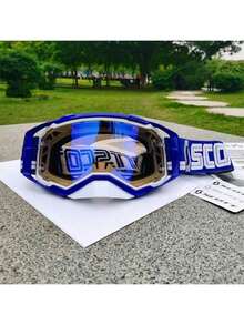 Easypie Selection 1pc Motorcycle Goggles, Dirt Bike Glasses, Off-Road Motorcycle, ATV, Skiing, Cycling Glasses, Outdoor Sports Helmet Face Mask - one-size - View 20