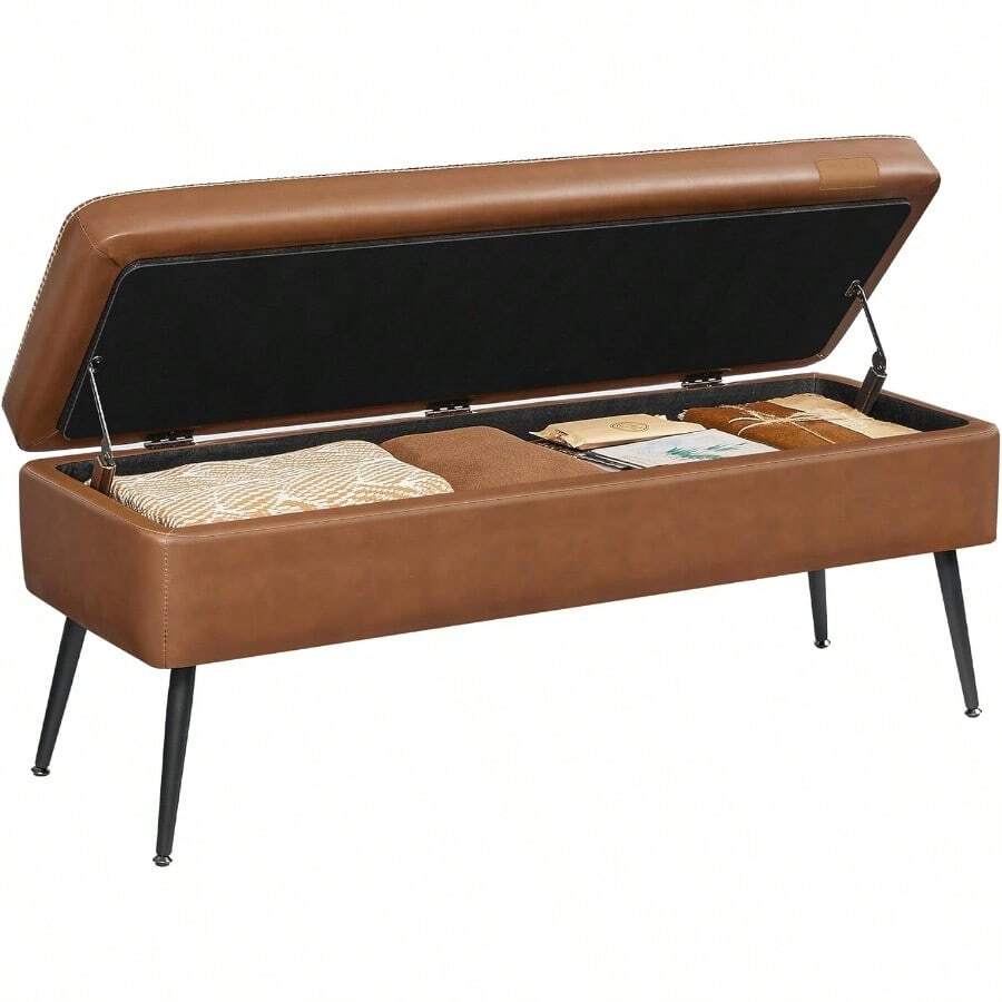 Bedroom Benches - MarrnCaramelBrown - View 1