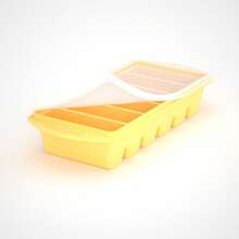 1/2 Cup Silicone Soup Broth Freeze Tray With Lid, 2-Pack Silicone Freezer Mold For Freezing Soups, Sauces And Single-Serve Foods, Microwave , Makes 12 Perfect 1/2 Cup Portions - Multicolor - View 7