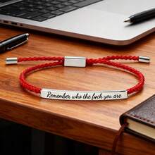 Women String Bracelets - Pink & Silver - View 7