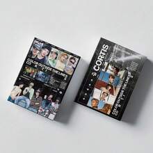 55PCS CORTI S Mini Photo Card Set, HD LOMO Collectible Cards, MartinZhao Yufan . Kim Jong-Un . An Qianhao Fan Support Photocards, Custom Made Idol Card Decoration Set, KPOP Style Mini Cards For Journal Scrapbook Display, Pop Music Memorabilia, Birthday & Holiday Gift For Fans - Multicolor - View 1