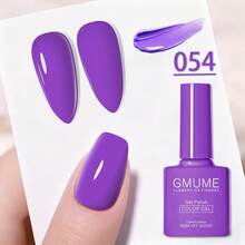 专业沙龙级凝胶指甲油,7.5毫升可卸UV/LED凝胶,高显色度裸色和闪粉色,易于涂抹的指甲胶水,适合在家DIY美甲设计 - 彩色 - 查看 44