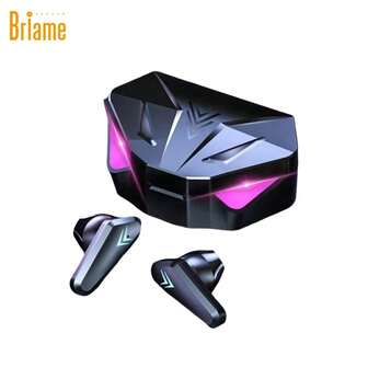  Briame Bluetooth Gaming Headphones - Wireless Headset, Excellent Sound Quality, Comfortable Fit, Suitable For Long Gaming Sessions, HiFi Sound Effect, Sports Headphones