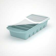 1/2 Cup Silicone Soup Broth Freeze Tray With Lid, 2-Pack Silicone Freezer Mold For Freezing Soups, Sauces And Single-Serve Foods, Microwave , Makes 12 Perfect 1/2 Cup Portions - Multicolor - View 12