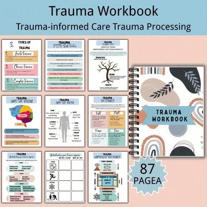 Trauma Healing Workbook: A Guided Journal With Coping Tools And Mindfulness Practices For Mental Health